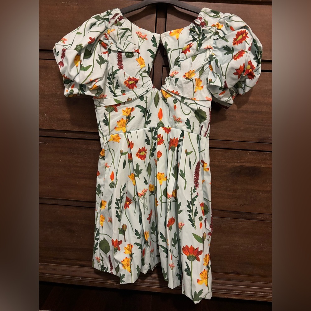 Agua by Agua Bendita Noni Primavera floral-print mini dress - Picture 6 of 8